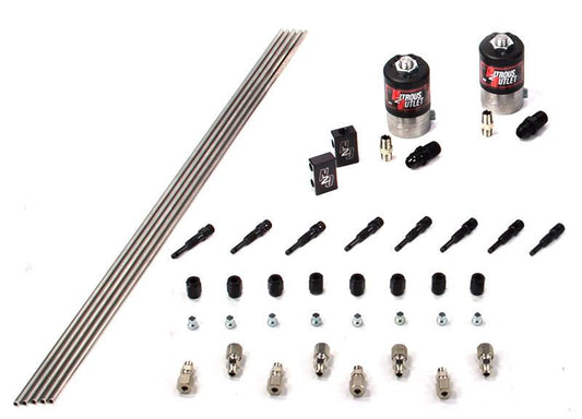 Dry 8 Cylinder 2 Solenoids Forward Racers Plumbers Kit