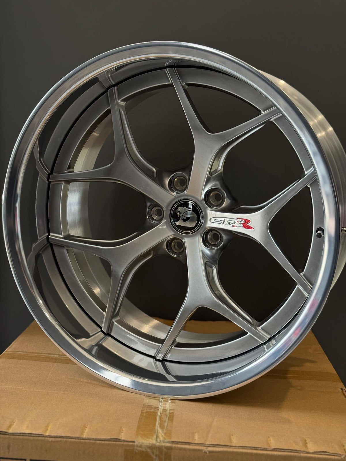 HSV VF GTSR-Style Custom Dished Rear Wheel — 20x10, -38 Offset (Single Wheel)