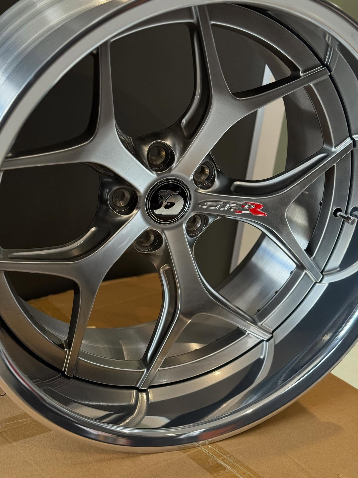 HSV VF GTSR-Style Custom Dished Rear Wheel — 20x10, -38 Offset (Single Wheel)