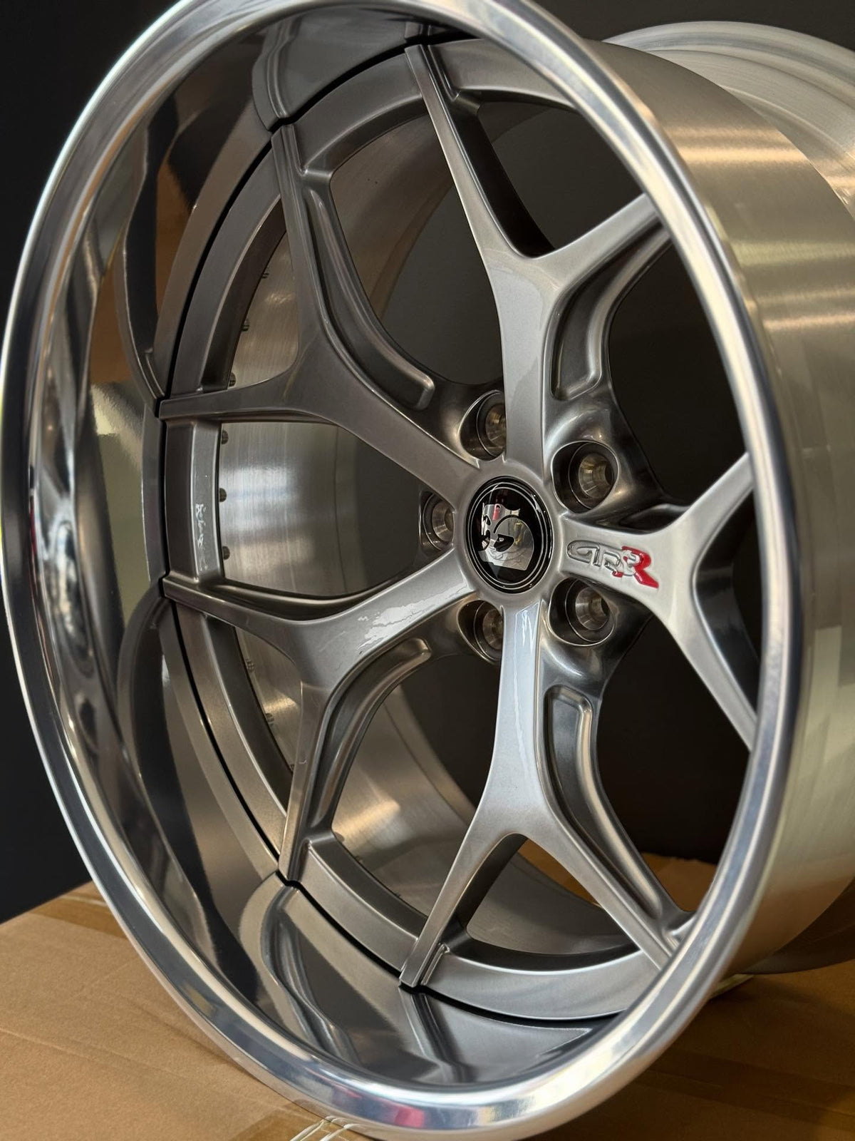 HSV VF GTSR-Style Custom Dished Rear Wheel — 20x10, -38 Offset (Single Wheel)