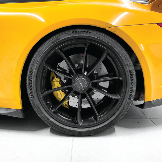 Gold Leaf Carbon Aero Disc EVO — Porsche 911 GT3 (991.2) — ALU Wheels — Gold Leaf supplier product gallery image