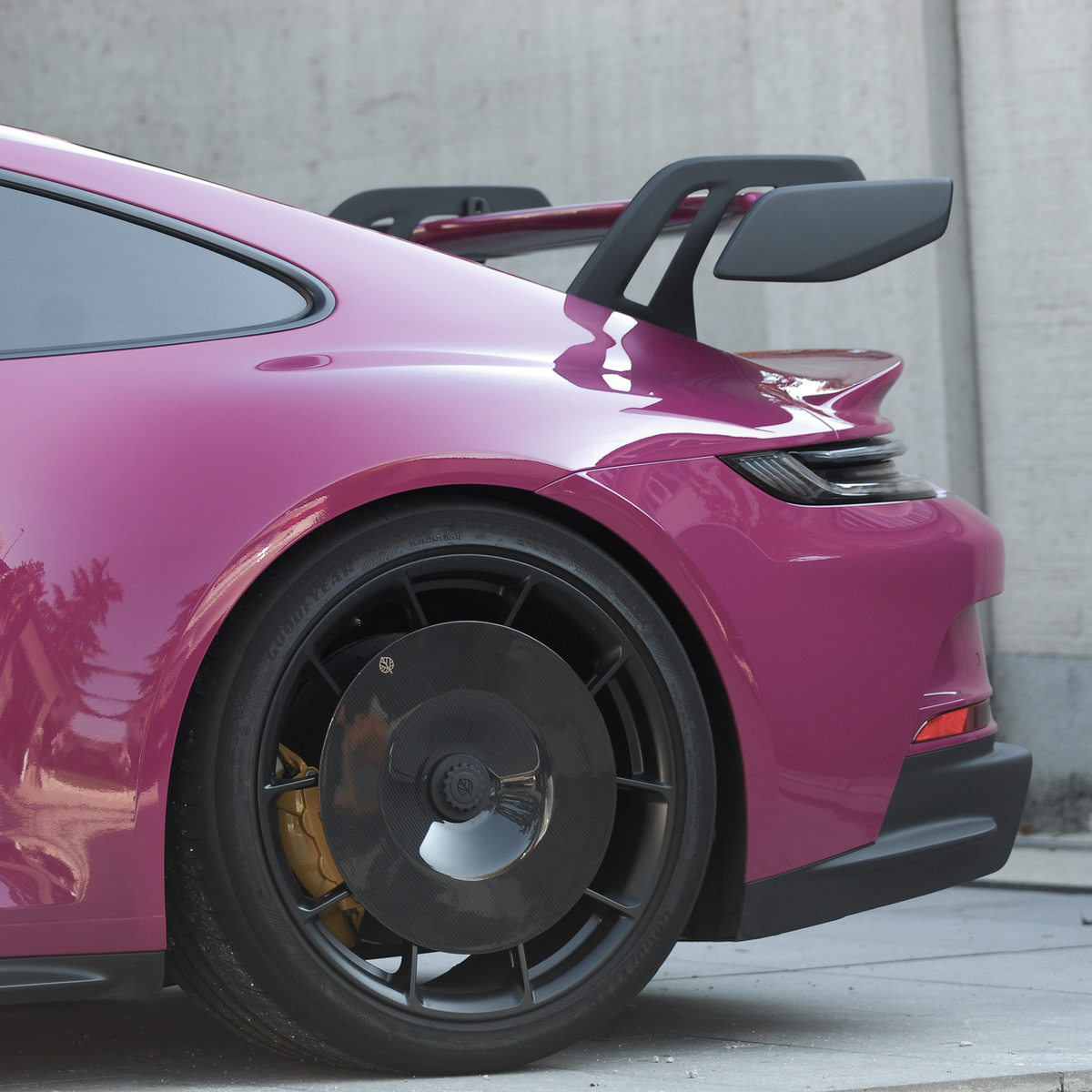 Gold Leaf Carbon Aero Disc EVO — Porsche 911 GT3 (992.1) — ALU Wheels product image, supplied by Gold Leaf Performance