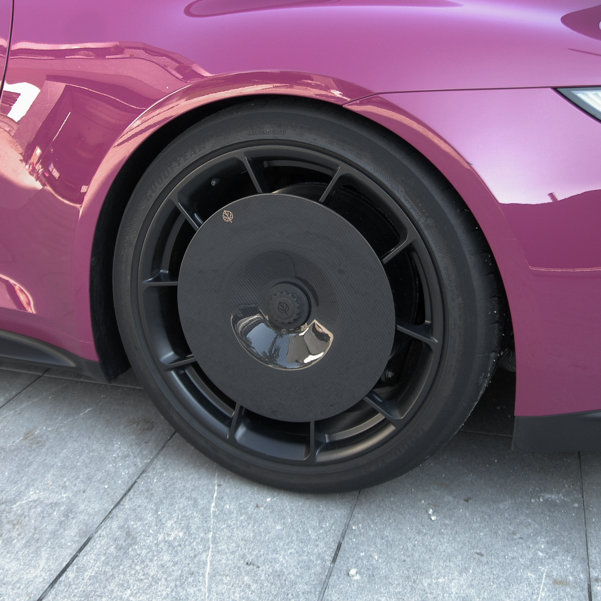 Gold Leaf Carbon Aero Disc EVO — Porsche 911 GT3 (992.1) — ALU Wheels — Gold Leaf supplier product gallery image