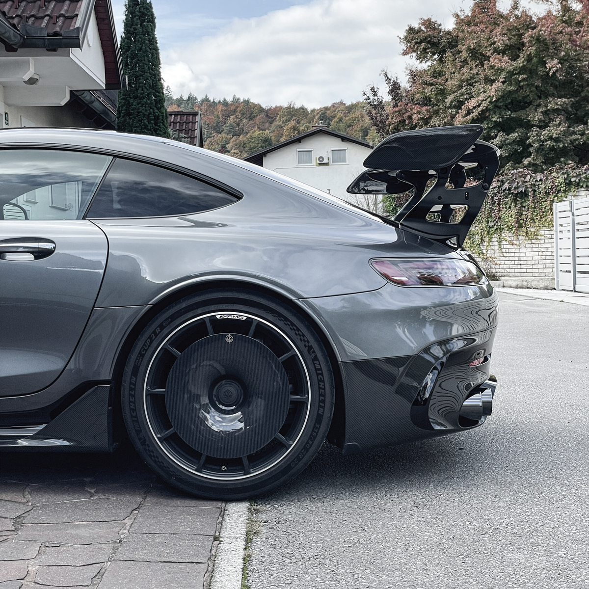 Gold Leaf Carbon Aero Disc EVO — Mercedes-AMG GT Black Series product image, supplied by Gold Leaf Performance