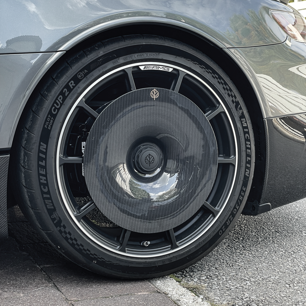 Gold Leaf Carbon Aero Disc EVO — Mercedes-AMG GT Black Series — Gold Leaf supplier product gallery image
