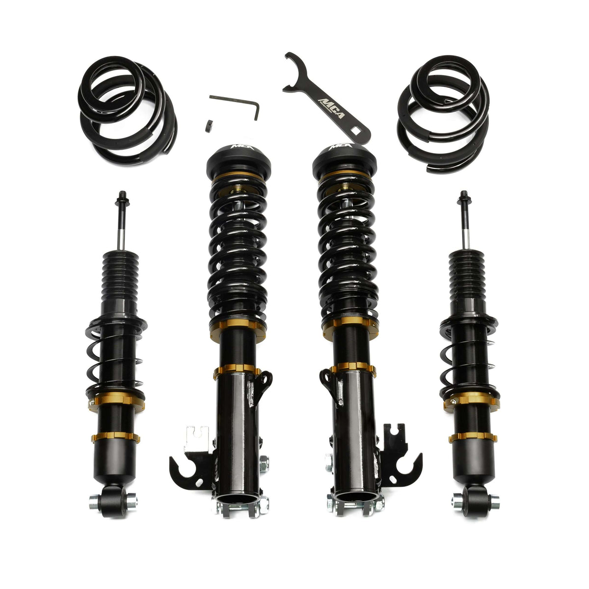 MCA Pro Circuit suspension for HSV E Series - supplier full-set image; pair orders include the selected axle only