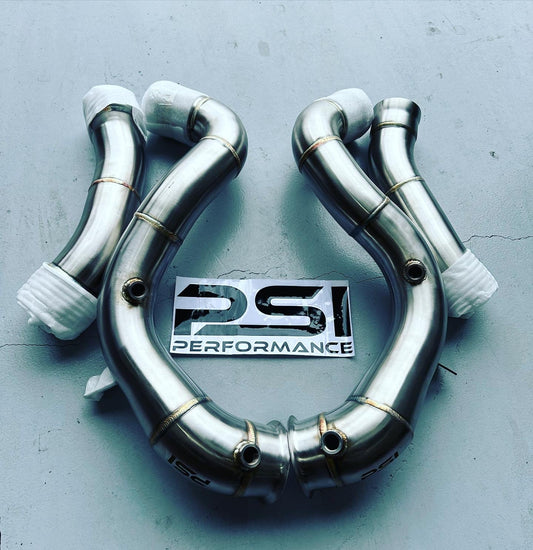Mercedes Benz AMG C-class C63 & C63 S W205 / C205 4.0 Bi-Turbo Downpipes 2015 + 2023