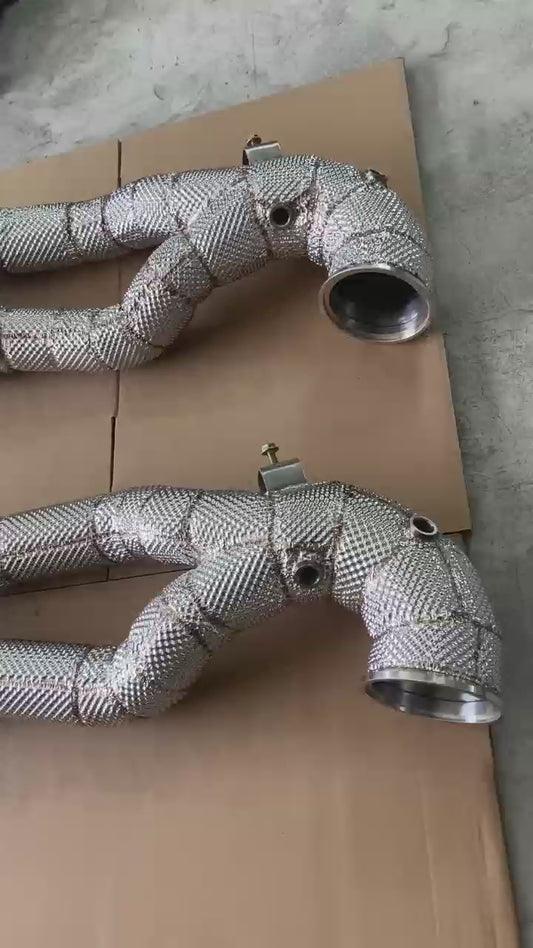 AUDI RS3 8V/8Y, RSQ3, TTRS DOWNPIPE & MID PIPES