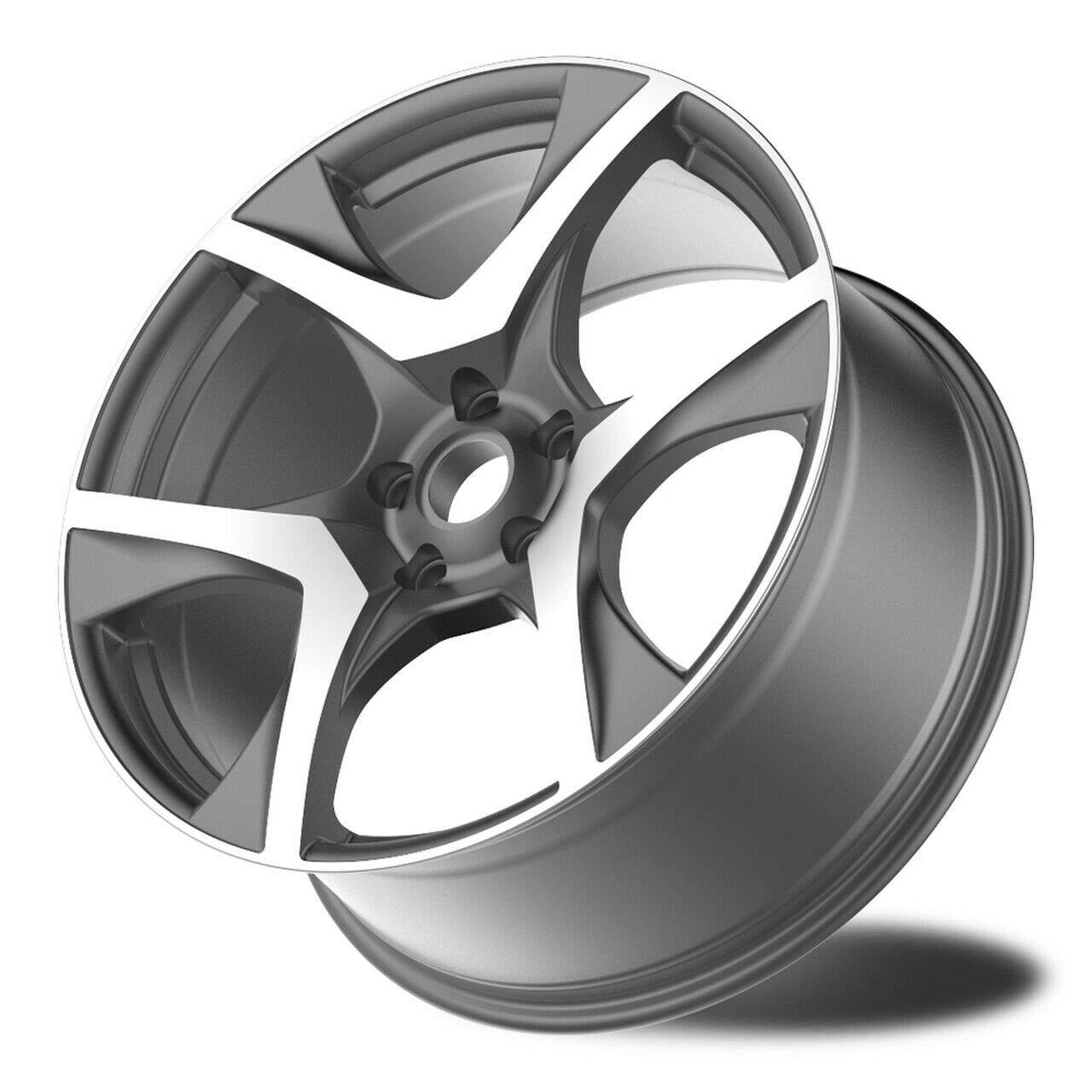 VF HSV Style Wheels 20x8.5 Gloss GUNMETAL - SATIN BLACK - GLOSS BLACK MF