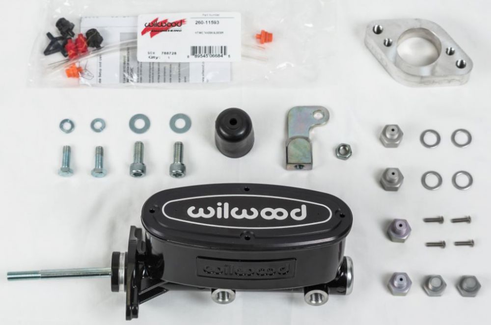 WILWOOD MASTER CYLINDER KIT TO REMOVE THE BOOSTER ON ALL EARLY COMMODORES VB - VS
