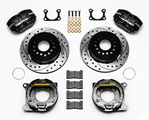 Wilwood Rear Disc Brake Assembly Kit suit 9" ford differential